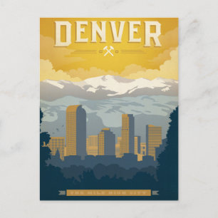 Denver, CO Briefkaart