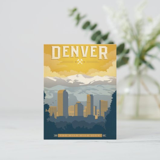 Denver, CO Briefkaart (Staand voorkant)