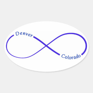 Denver CO infinity Sticker