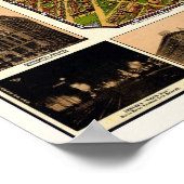 Denver, CO Panoramic Map - 1908 Poster (Hoek)