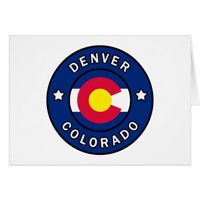Denver Colorado (Voorkant Horizontaal)