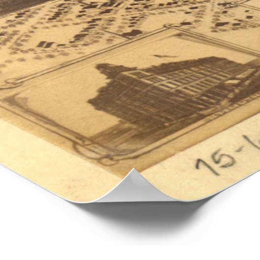 Denver Colorado 1881 Panoramic Map Poster (Hoek)