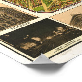 Denver Colorado 1908 Panoramic Map Poster (Hoek)