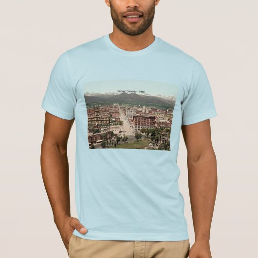 Denver, Colorado 1910, T-shirt (Voorkant)