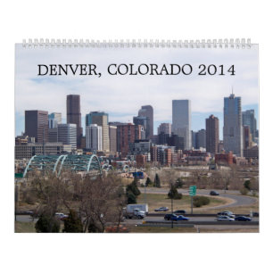 Denver, Colorado 2014 Wall Calendar Kalender