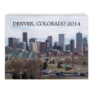Denver, Colorado 2014 Wall Calendar Kalender