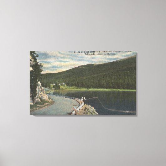 Denver, Colorado 2 Canvas Afdruk (Voorkant)