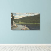 Denver, Colorado 2 Canvas Afdruk (Insitu (Houten vloer))