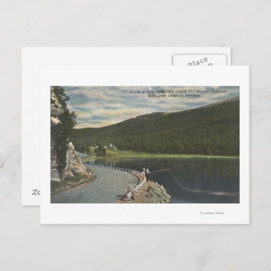 Denver, Colorado 3 Briefkaart (Voorkant / Achterkant)