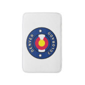 Denver Colorado Badmat (Voorkant Verticaal)