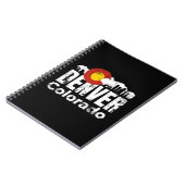 Denver Colorado Bergen Notitieboek (Linkerzijde)
