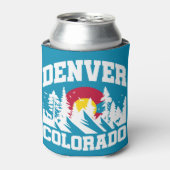 Denver, Colorado Blikjeskoeler (Blikje Voorkant)