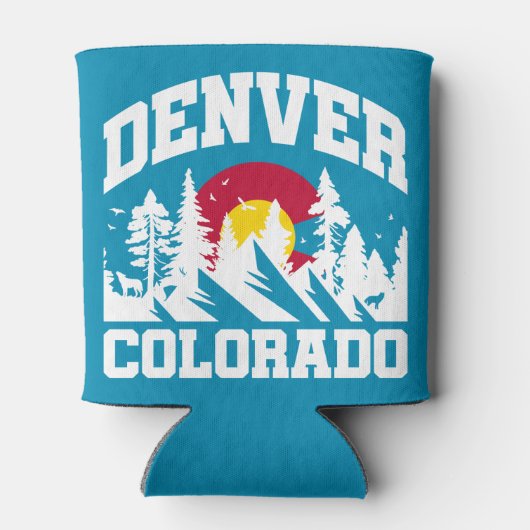 Denver, Colorado Blikjeskoeler (Achterkant)