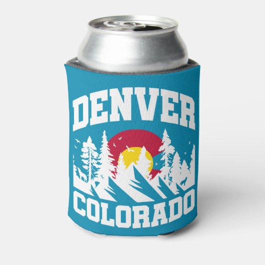 Denver, Colorado Blikjeskoeler (Blikje Achterkant)