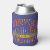 Denver, Colorado Blikjeskoeler (Blikje Voorkant)