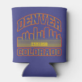 Denver, Colorado Blikjeskoeler (Achterkant)