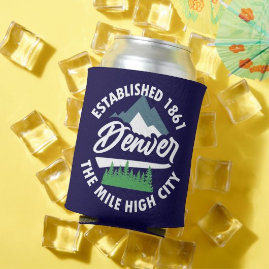 Denver, Colorado Blikjeskoeler (Insitu Zomer)