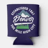 Denver, Colorado Blikjeskoeler (Achterkant)