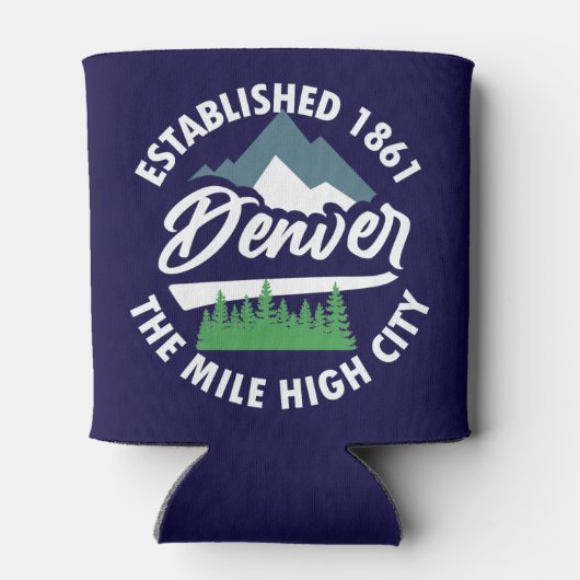 Denver, Colorado Blikjeskoeler (Achterkant)