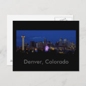 Denver, Colorado Briefkaart (Voorkant / Achterkant)