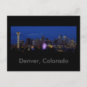 Denver, Colorado Briefkaart (Voorkant)