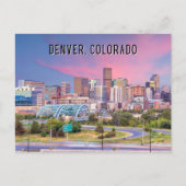 Denver, Colorado Briefkaart (Voorkant)