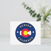 Denver Colorado Briefkaart (Staand voorkant)