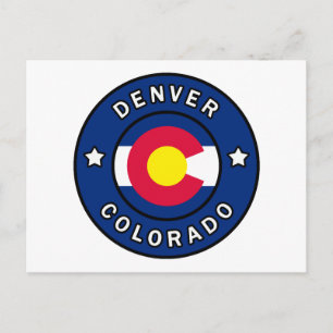 Denver Colorado Briefkaart