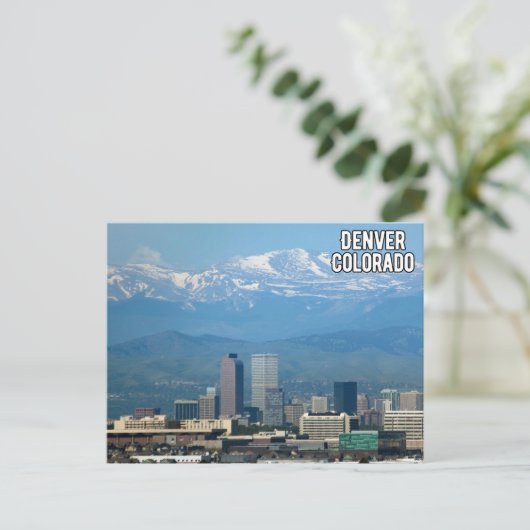 Denver Colorado Briefkaart (Staand voorkant)