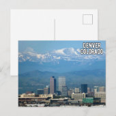 Denver Colorado Briefkaart (Voorkant / Achterkant)