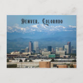 Denver Colorado Briefkaart voor reizen (Voorkant)