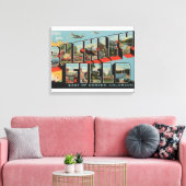 Denver, Colorado - Buckley Field Canvas Afdruk (Insitu (Woonkamer))
