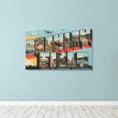 Denver, Colorado - Buckley Field Canvas Afdruk (Insitu (Houten vloer))