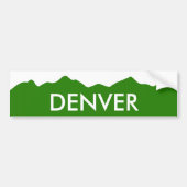 Denver Colorado Bumpersticker (Voorkant)