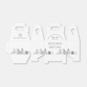 Denver, Colorado | City Skyline Wedding Favor Box Bedankdoosjes (Uitgevouwen)
