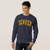 Denver Colorado College Style Trui (Voorkant volledig)