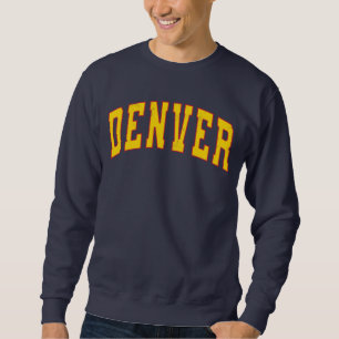 Denver Colorado College Style Trui
