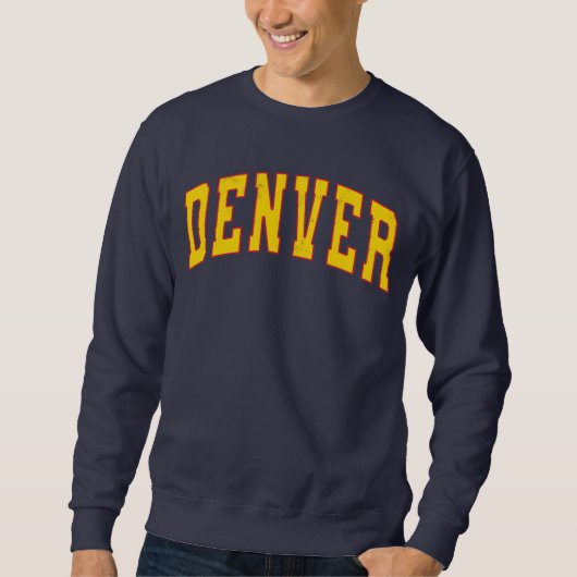 Denver Colorado College Style Trui (Voorkant)
