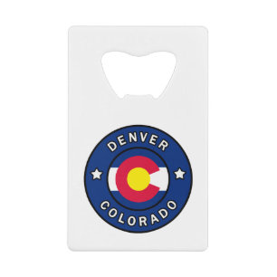 Denver Colorado Creditkaart Flessenopener