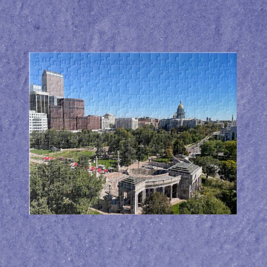 Denver Colorado Downtown Landschap Legpuzzel