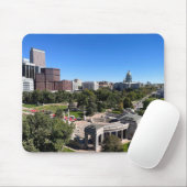 Denver Colorado Downtown Landschapsfoto Muismat (Met muis)