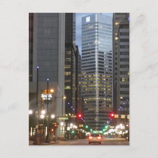 Denver, Colorado - een Mile High City Briefkaart (Voorkant)