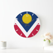 Denver (Colorado) flag Large Clock Grote Klok (Huis)