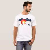 Denver Colorado Flag T-shirt (Voorkant volledig)