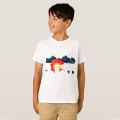 Denver Colorado Flag T-shirt (Voorkant volledig)