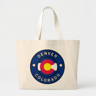 Denver Colorado Grote Tote Bag