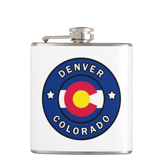 Denver Colorado Heupfles (Voorkant)
