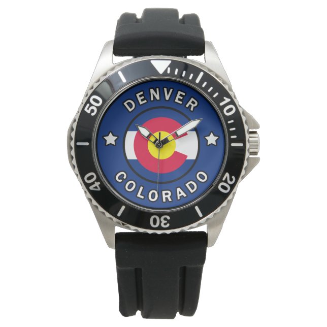 Denver Colorado Horloge (Voorkant)