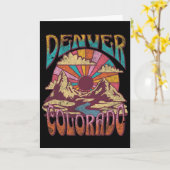 Denver Colorado Kaart (Gele Bloem)