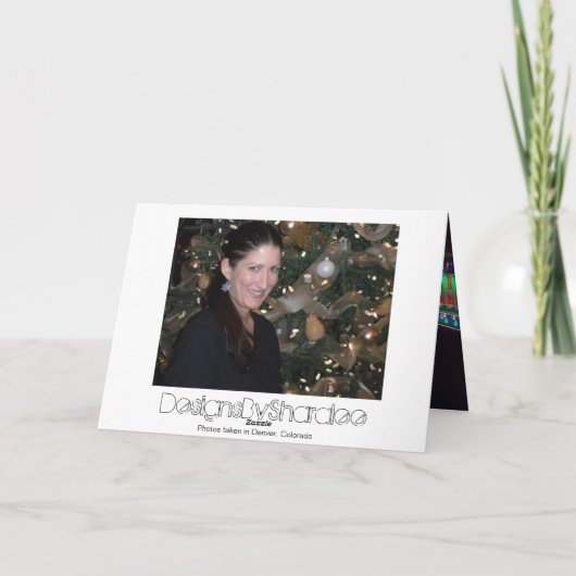 Denver, Colorado Kerst Kaart (Achterkant)